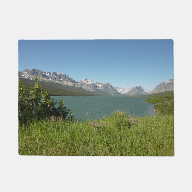 Swiftcurrent Lake View - Glacier National Park Fußmatte (Vorderseite)