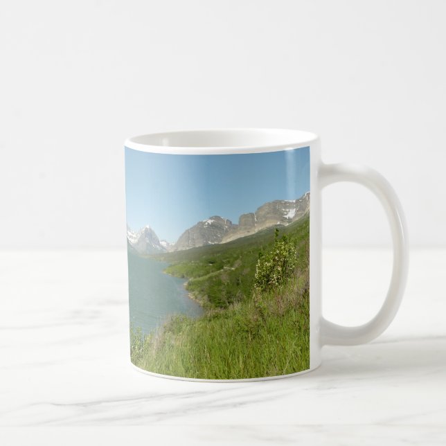 Swiftcurrent Lake View - Glacier National Park Kaffeetasse (Rechts)