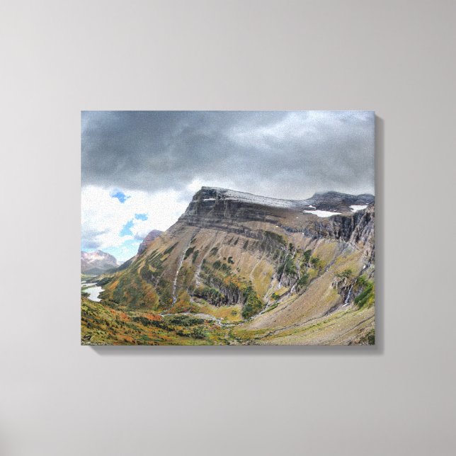 Swiftcurrent Pass - Glacier National Park Leinwanddruck (Vorderseite)