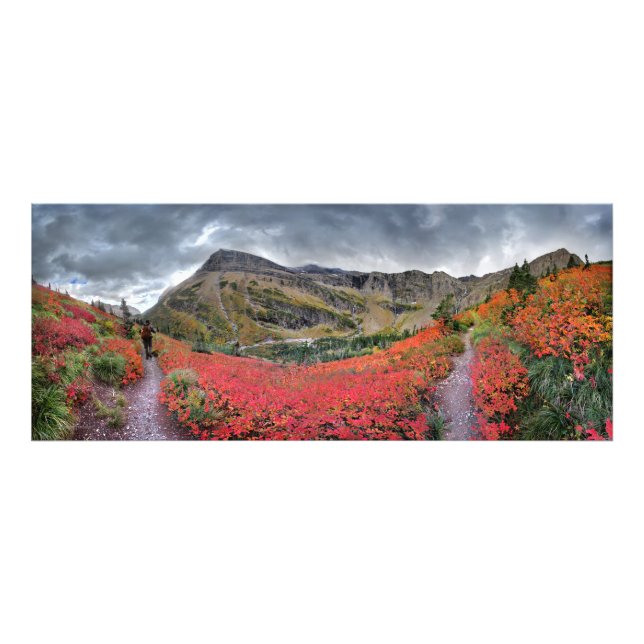 Swiftcurrent Pass - Glacier Nationalpark Fotodruck (Vorne)
