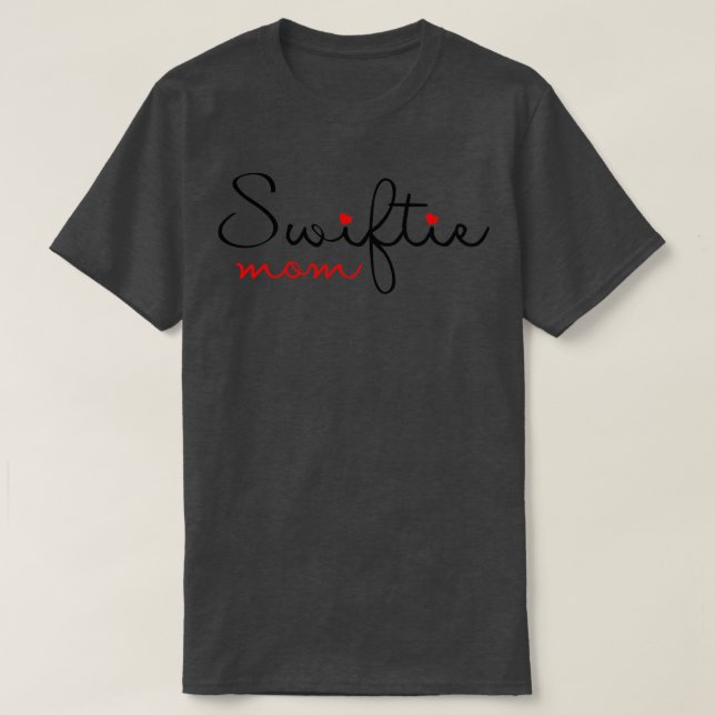 Swiftie Mama Typografie TShirt 4 (Design vorne)