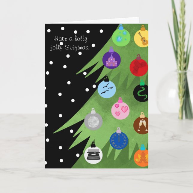 Swiftmas Card Feiertagskarte (Vorderseite)