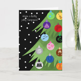 Swiftmas-Karte Feiertagskarte