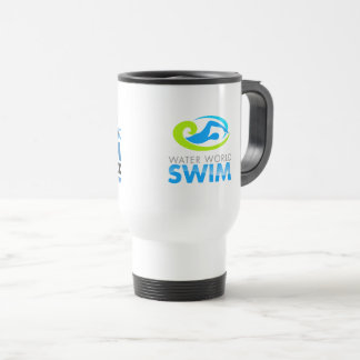 Swim Alcatraz Coffee Travel Mug Reisebecher