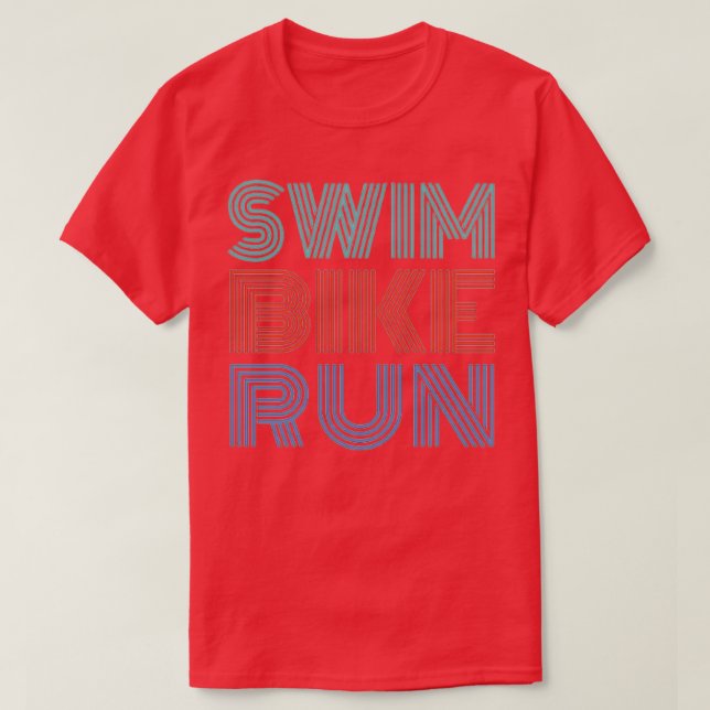 Swim Bike Run 36 T-Shirt (Design vorne)