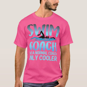 Swim Coach Geschenk für Männer Frauen Kinderwagen T-Shirt