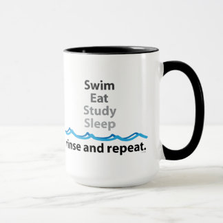 Swim essen Studien-Schlaf-Tasse Tasse