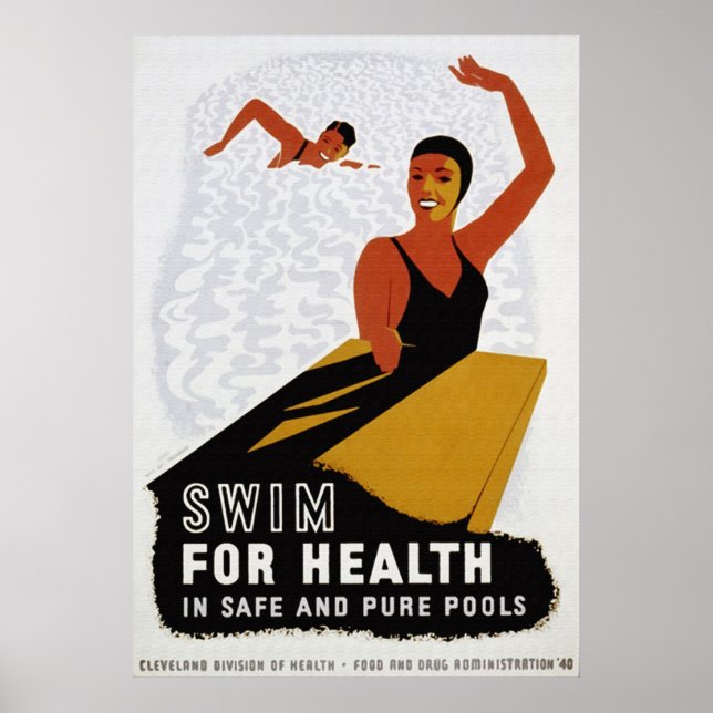 Swim für Ihr Gesundheitspaket Poster (Vorne)