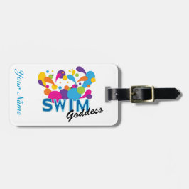 Swim Goddess Bag Tag Gepäckanhänger
