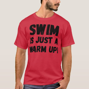Swim ist nur schwarz warm T-Shirt
