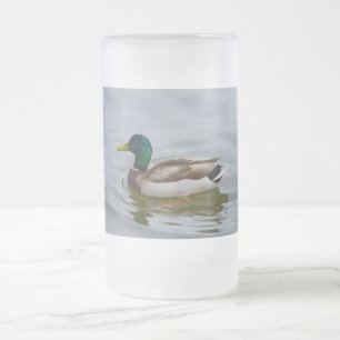 Swim Mallard Swim Mattglas Bierglas