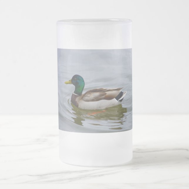 Swim Mallard Swim Mattglas Bierglas (Mittel)