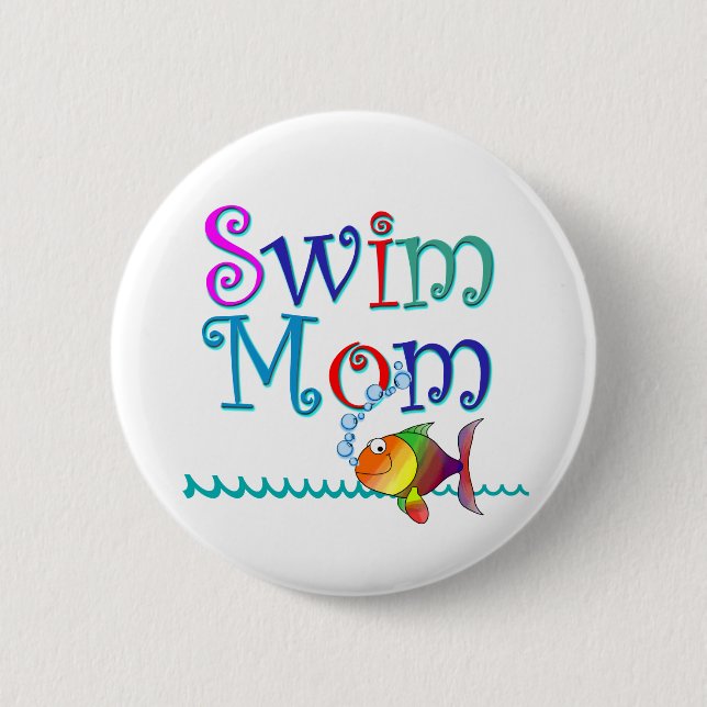 Swim-Mama Button (Vorderseite)