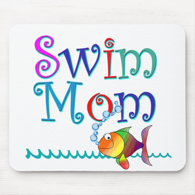 Swim Mama Mousepad (Vorne)