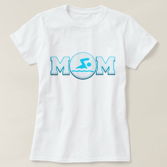 Swim-Mama-T - Shirt (Design vorne)
