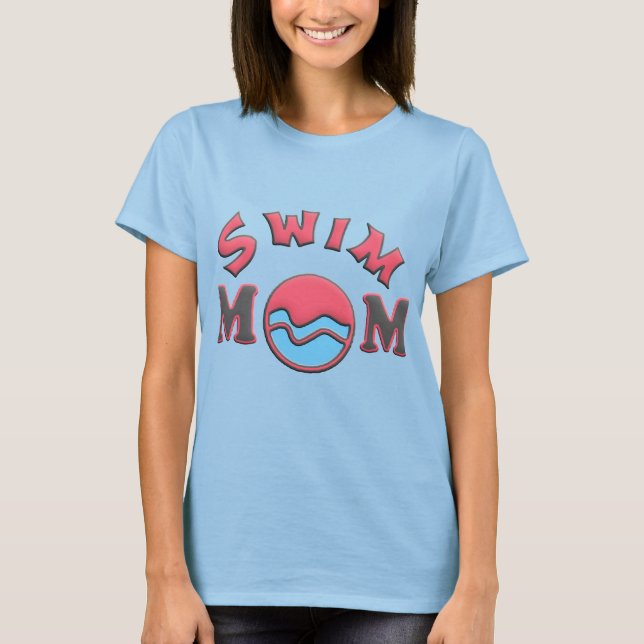 Swim Mama T - Shirt (Vorderseite)