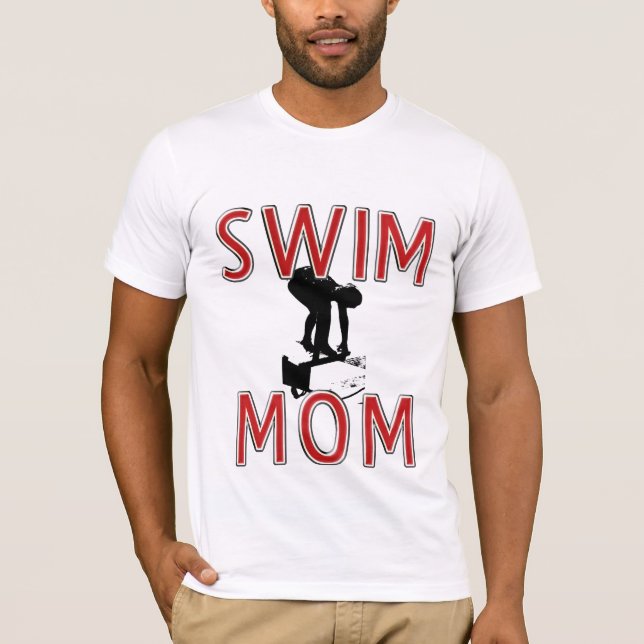 SWIM-MAMA-T - SHIRT (Vorderseite)