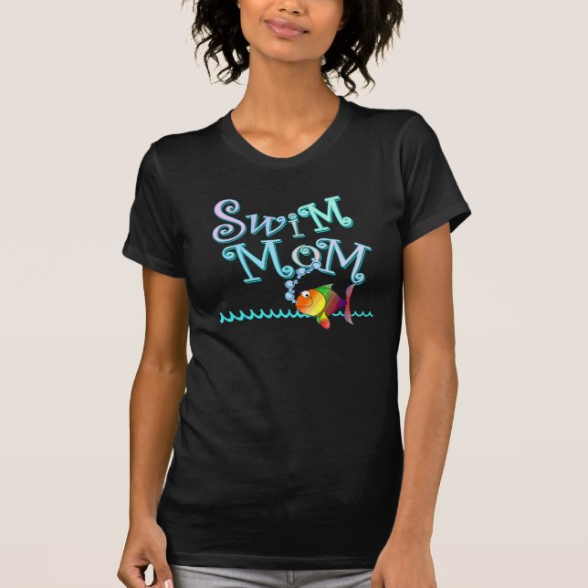 Swim-Mama-T - Shirt anpassen (Vorderseite)