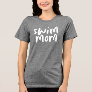Swim Mom trendiger T - Shirt