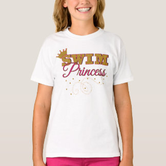 Swim Princess Kids T - Shirt