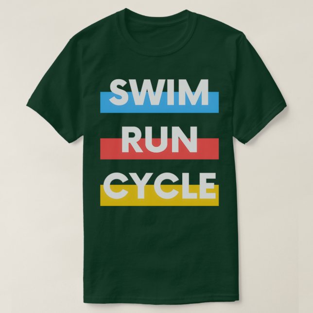 Swim Run Cycle T-Shirt (Design vorne)