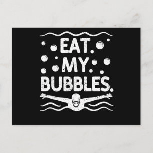 Swim team swimmer funny swimming lover postkarte