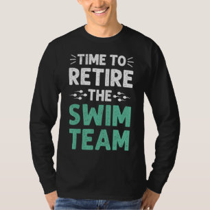 Swim Team Vasektomie Ermüdete Schwimmer Vasektomie T-Shirt
