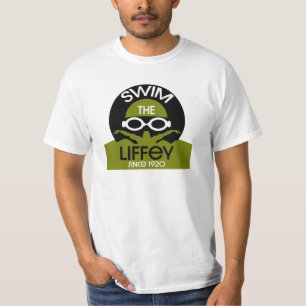 Swim The Liffey River Dublin Irland T-Shirt