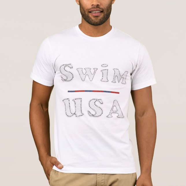 SWIM-USA-SCHEIN-T - SHIRT (Vorderseite)