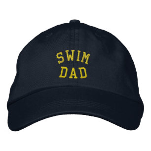SWIM VATER bestickt Bestickte Kappe