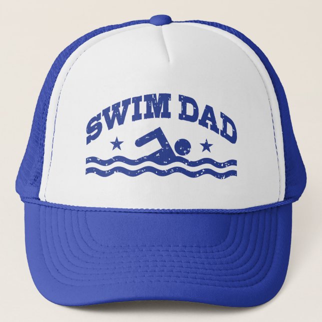 Swim Vater Truckerkappe (Vorderseite)