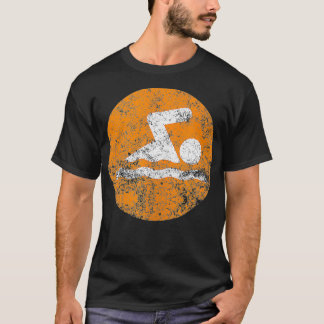 Swim Vintag Orange Swim Icon T-Shirt