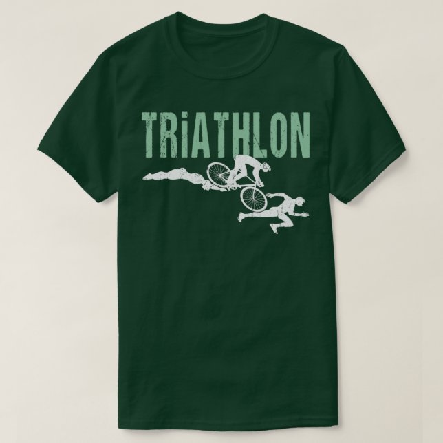 SwimBikeRun Triathlon T-Shirt (Design vorne)