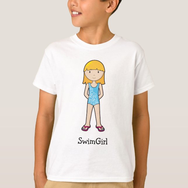 SwimGirl T-Shirt (Vorderseite)