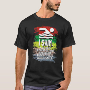 SWIMMER I darunter Run and if you see me running s T-Shirt