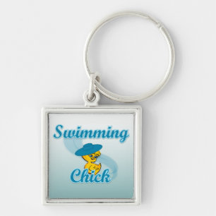 Swimming Chick #3 Schlüsselanhänger