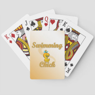 Swimming Chick Spielkarten
