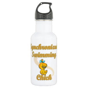 Swimming Chick Trinkflasche