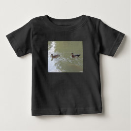 Swimming Ducks Baby T-shirt