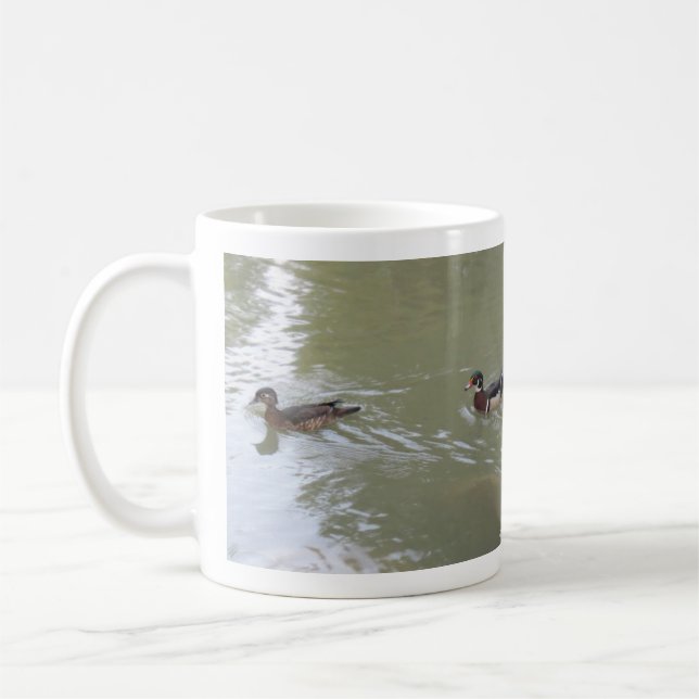 Swimming Ducks Kaffeetasse (Links)