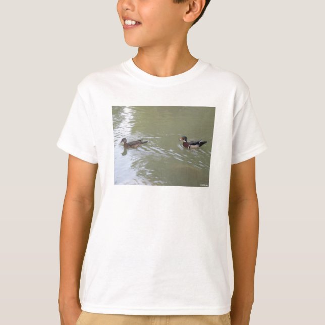 Swimming Ducks T-Shirt (Vorderseite)
