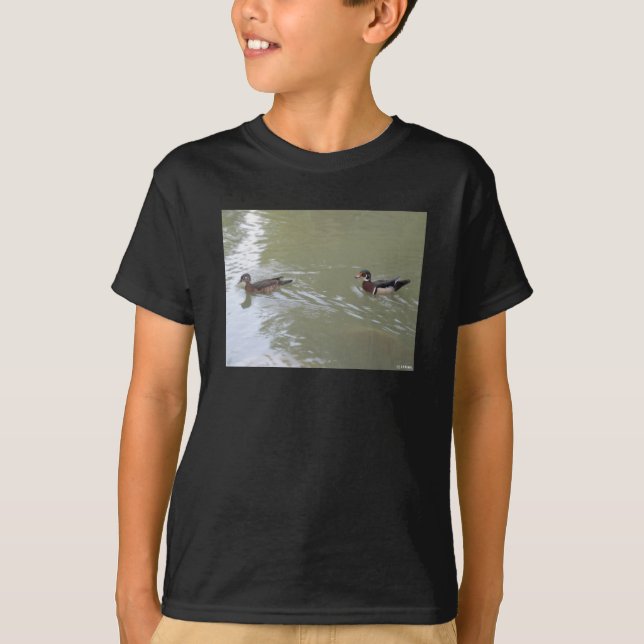 Swimming Ducks T-Shirt (Vorderseite)