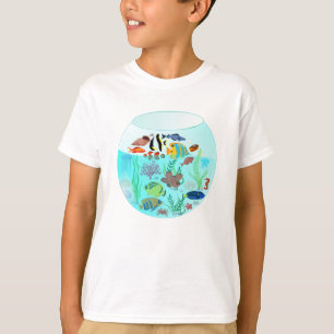 Swimming Fish Bath T-Shirt