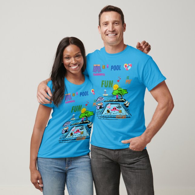 Swimming Pool Fun T-Shirt (Unisex)