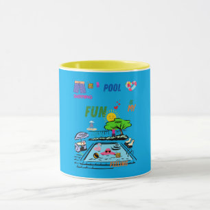 Swimming Pool Fun Tasse