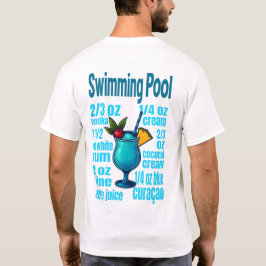 Swimming Pool T-Shirt – Retro Tropical Cocktail