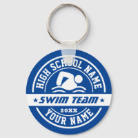 Swimming School Swim Team Personalize Text