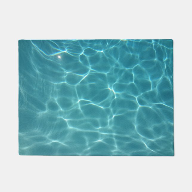 Swimmingpool Fußmatte (Vorderseite)