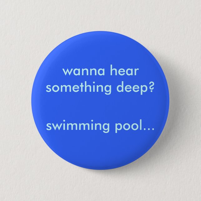 Swimmingpool-Knopf Button (Vorderseite)