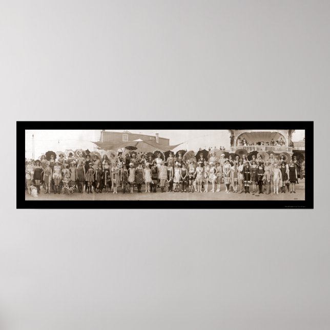 Swimsuit Beauties Wow Foto 1922 Poster (Vorne)